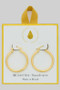 Gold Filled Hypoallergenic Everyday Hoops