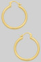 Gold Filled Hypoallergenic Everyday Hoops