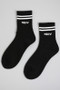 Meow Striped Ankle Socks