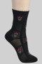 Flower Bunch Print Socks