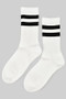 Striped Ribbed Socks