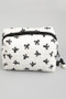 Textured Bow Makeup Travel Pouch