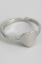 Adjustable Heart Ring