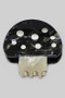 Mini Marbled Acrylic Mushroom Hair Clip