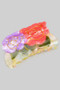 Colorful Marbled Acrylic Rose Hair Clip