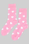 Cute Two Tone Heart Socks