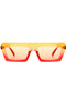 Retro Square Frame Sunglasses
