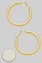 Hollow Brass Tube Hoops