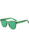 Rimless Square Assorted Sunglasses