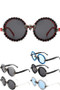 Rhinestone Skull Detail Assorted Sunglasses