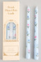 French Floral Printed Pole Candle