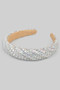 Ellipsis Stone Beaded Headband