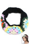 Floral Crochet Knit Headband