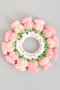 Crochet Flower Hair Scrunchie