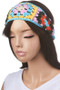Floral Crochet Knit Headband
