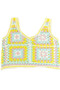Granny Square Crochet Crop Top