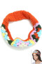 Floral Crochet Knit Headband