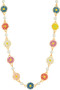 Linked Floral Choker Necklace