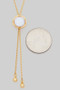 Fresh Water Pearl Bolo Necklace