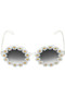 Daisy Frame Round Sunglasses.