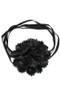 Mesh Flower Wrap Choker Necklace