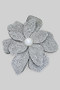 Large Rhinestone Pearl Flower Brooch Pin