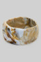 Acrylic Resin Bangle Bracelet