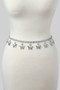 Dangling Butterfly Charm Chain Belt