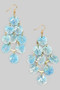 Shell Chandelier Drop Earrings