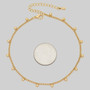 Dainty Ccb Ball Chain Anklet