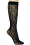 Cherry Print Fishnet Stocking Socks