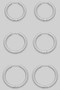 Stainless Steel Essential Three Pair Hoop Set