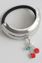 Stretch Hair Tie With Cherry Charm