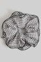 Oversized Gingham Hair Scrunchie
