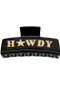 Howdy Claw Hair Clip