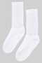 Ribbed Cotton Blend Socks