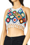 Crochet Granny Square Tube Top