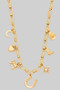 Seven Western Charm Chain Necklace