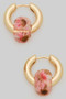 Flower Resin Hoops