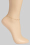 Dainty Pearl Chain Anklet