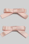 Satin Bow Hair Clip Set