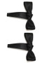 Pair Of Bow Snap Clips