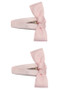 Pair Of Bow Snap Clips