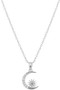 Crescent Moon Dainty Pendant Necklace