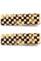 Two Piece Rectangle Hair Pin Set