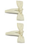 Pair Of Bow Snap Clips
