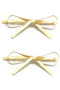 Matte Finish Two Piece Bow Hair Clip Set