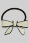 Acrylic Bow Hair Tie