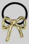 Metal Bow Hair Tie