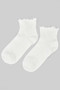 Frilly Opening Ribbed Socks